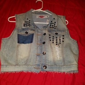 Denim vest